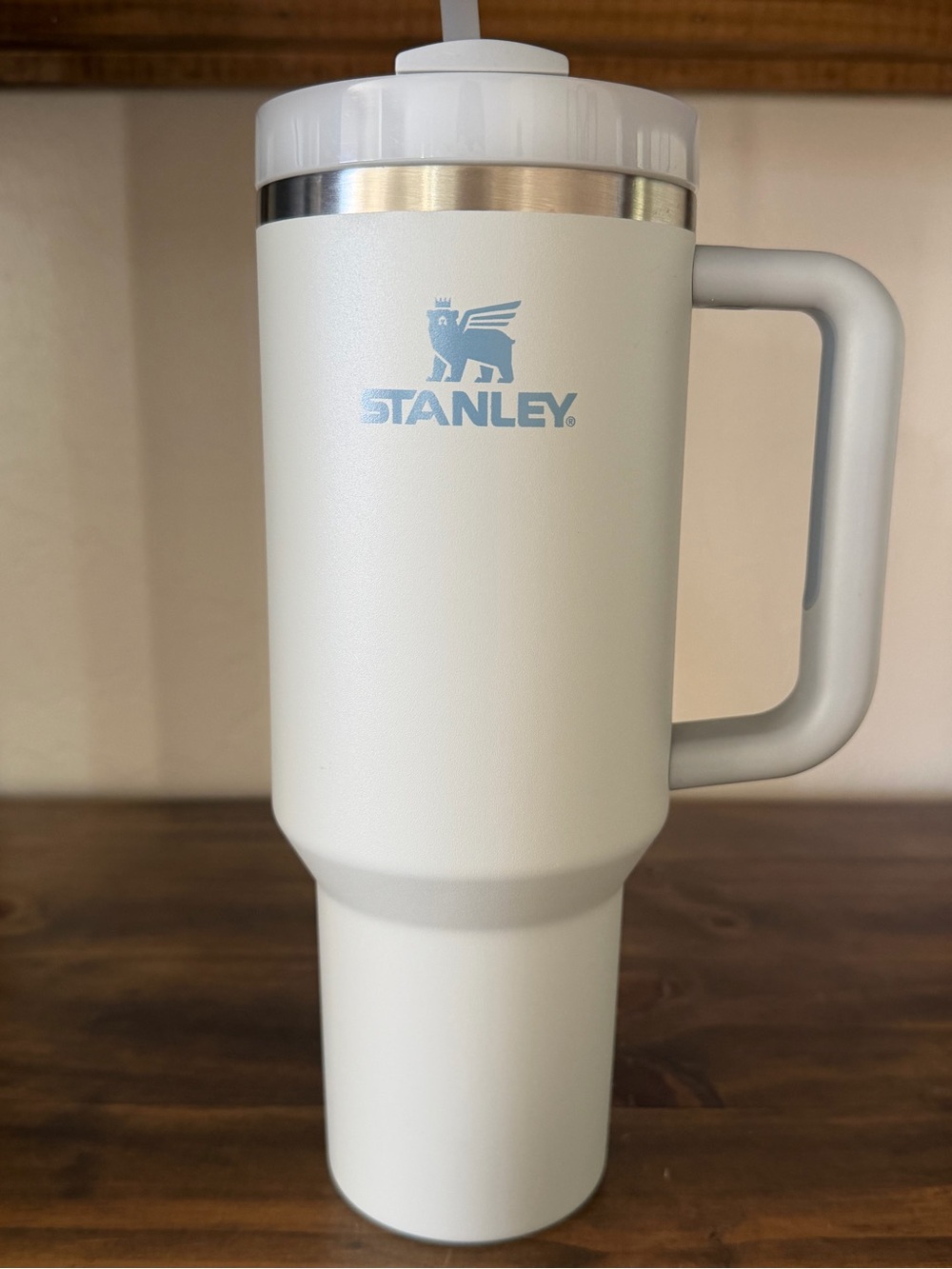 Stanley 40oz Grey w/blue trim